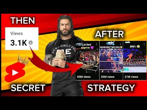 How to viral shorts video|| Secret strategy reveal #video #viral #wwe