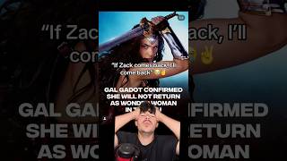 Nobody asking you to come back 🤞 #dcu #jamesgunn #wonderwoman #galgadot #adriaarjona