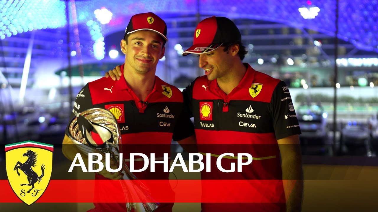 Video: Charles Leclerc And Carlos Sainz End Of The Season Message For ...