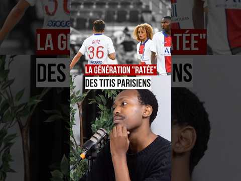 La génération sacrifiée des titis parisiens 💔