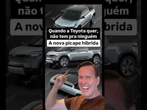 A nova picape híbrida da Toyota