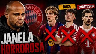 BAYERN FALHOU NA JANELA DE TRANSFERÊNCIAS! PLANEJAMENTO VERGONHOSO