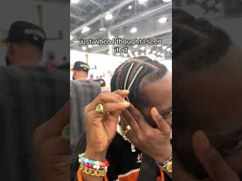 You meet some of the most creative people at complex con #fypγ· #viral #hairstyles