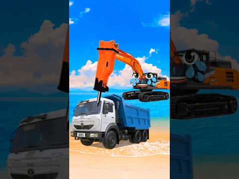 Whe did the bulldozer change the tools gadgets of the smart jcb #jcb