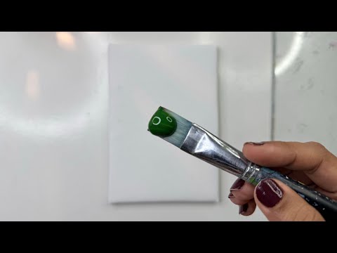 Easy Acrylic painting tutorial/ wind chimes painting tutorial/ Bokeh effect painting