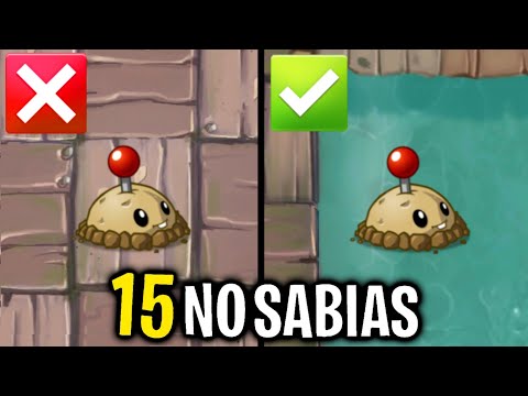 15 COSAS INCREIBLES que DEBES DE SABER en Plantas Vs Zombies 2 - parte.3