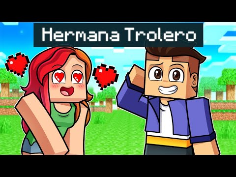 La HERMANA de MI AMIGO se Enamoró de MI en Minecraft!