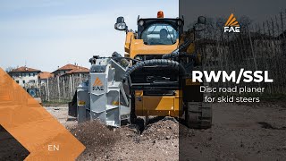 Video Excavation for Electric Pipelines with Asphalt Cutter FAE RWM/SSL