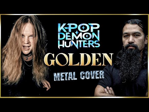 HUNTR/X - "Golden” METAL COVER (feat. Jocke Wallgren from AMON AMARTH) - 황금의