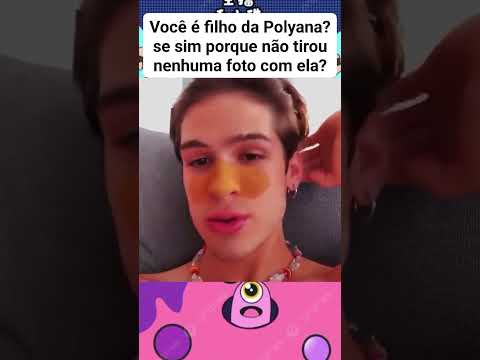 🚨 João Guilherme responde se é filho da Polyana e revela motivo surpreendente! 😱✨ #famosos #shorts