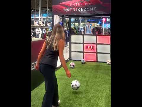 She Had a Chance To Win Original Messi Jersey!