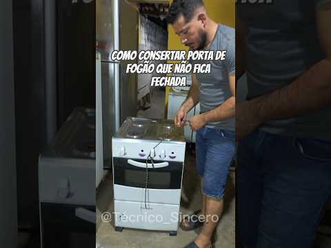 como consertar porta do forno do fogão #fogão #dicas #porta #forno