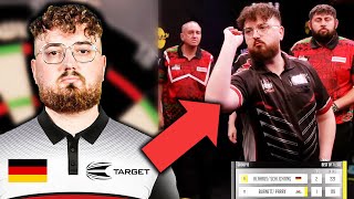 ICH HABE DARTS🎯 FÜR DEUTSCHLAND GESPIELT und DAS ist passiert...