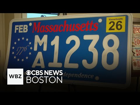 YouTube video thumbnail: New Blue License Plate in Massachusetts Shatters Sales Records