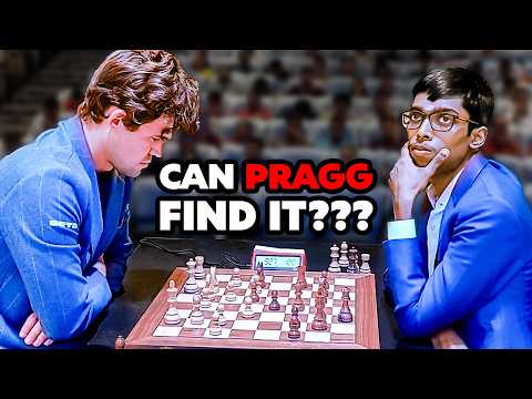 Will Pragg FIND the WINNING MOVE Against Magnus Carlsen?