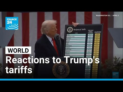 YouTube video thumbnail: How are World Economies Reacting to Trump Tariffs?