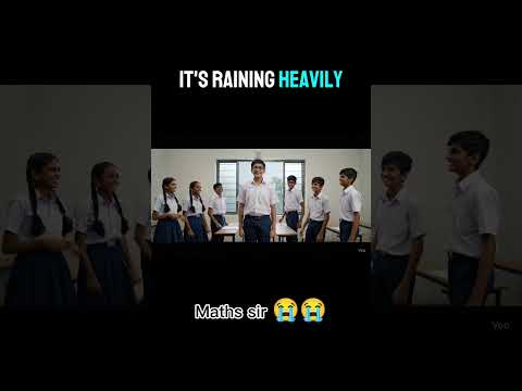 Maths Sir Rocks, Students Shocked! 😂🌧️📚 #youtubeshorts #funny #comedyshorts #aicomedy #comedy
