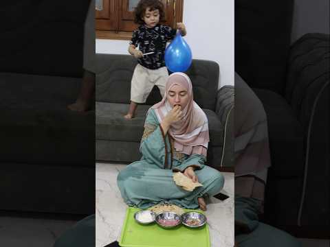 عمر فرقع البالونات عليا 😱🎈