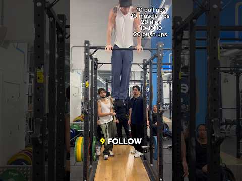 Average Calisthenics Endurance Set #calisthenics #endurance