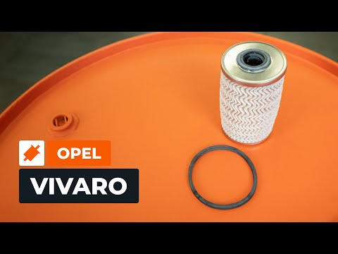 Kraftstofffilter bei OPEL VIVARO A Kombi wechseln [AUTODOC TUTORIAL]