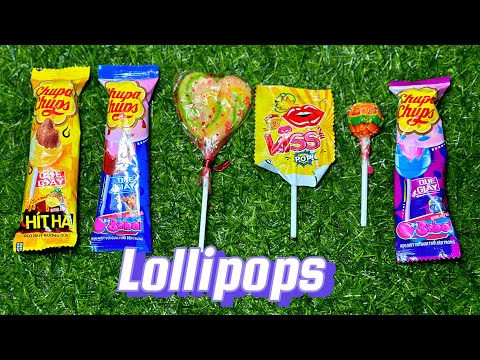 Satisfying video, irresistibly delicious lollipops #candy #lollipop #satisfying