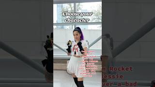 Who do you choose: Psylocke, Team Rocket, or Sailor Scout? #comiccon #cosplaygirl #halloweencostume
