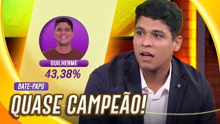 GUILHERME DESCOBRE QUE SERIA CAMPEÃO PELO VOTO ÚNICO 🏆| BATE-PAPO BBB | BBB 25
