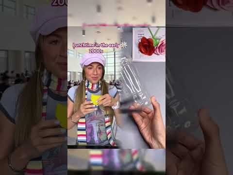 This was elite lunch status 😮💨 #millennials #2000 #nostalgia @itskatesteinberg