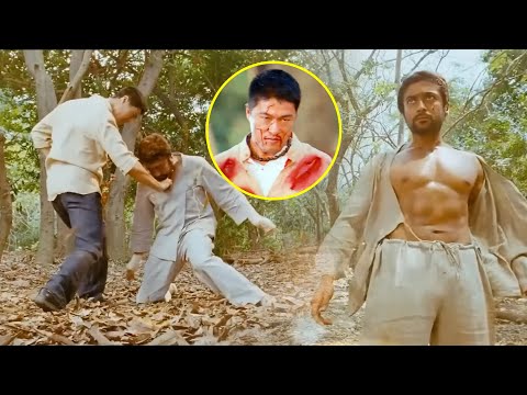 Suriya All Time Best Movie Blockbuster Action Scene | @TeluguVideoZ