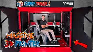 Industrial Large Format 3D Printing and Filament Extrusion (IC3D Shop Tour)