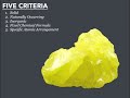 Minerals and Their Properties