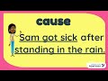 Exploring Cause and Effect in Reading Comprehension