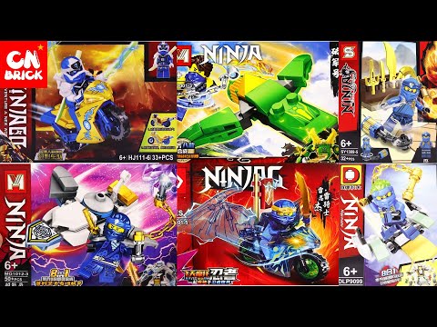 Lego Ninjago   Jay Minifigures Collection Unoffical Lego Vol 2