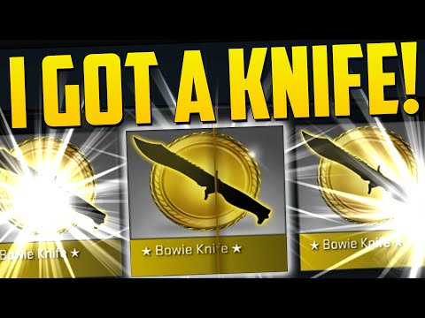 I GOT A KNIFE!! - CS GO Case Opening Funny Moments