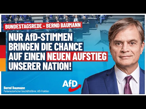 AfD-Abrechnung im Bundestag: Baumann fordert sofortige Neuwahlen!