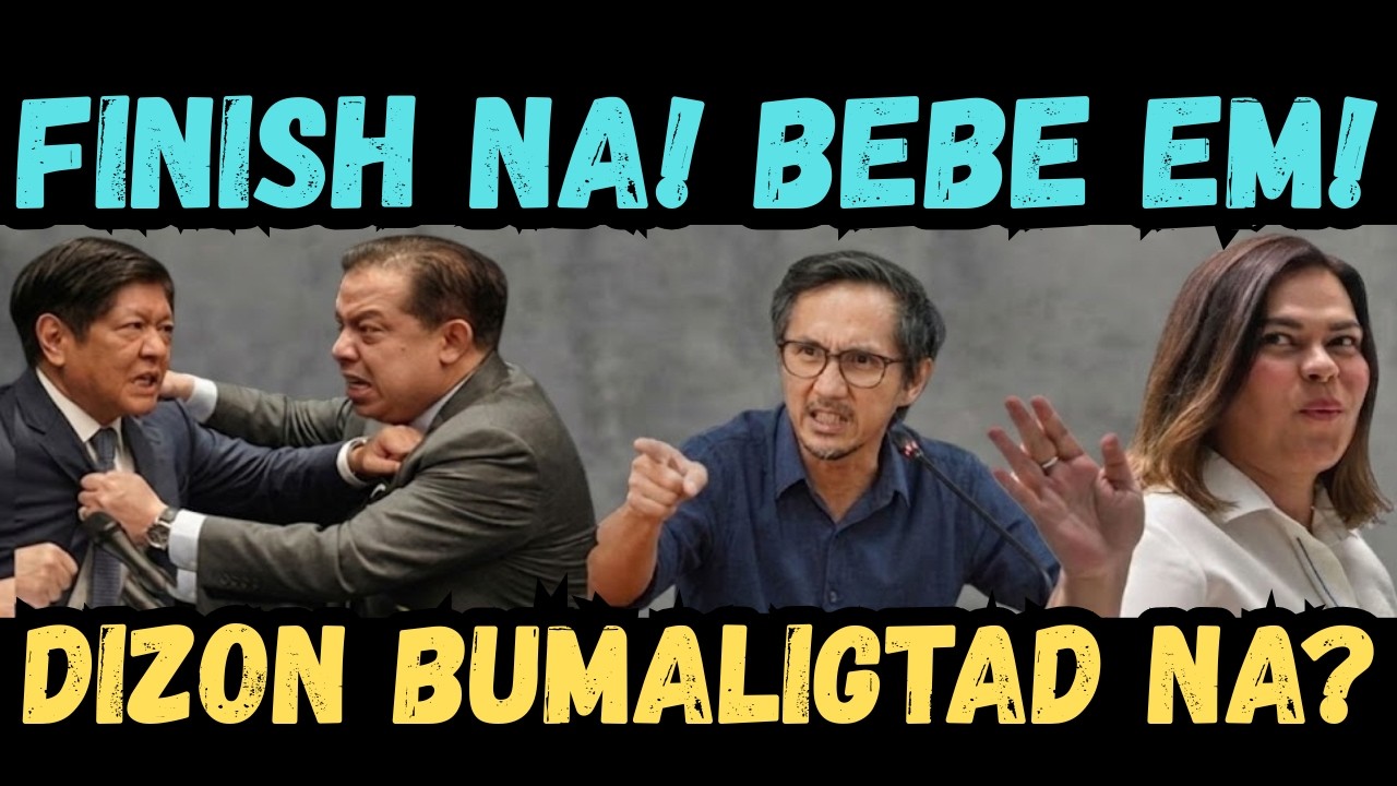 FINISH NA BEBE EM! DIZON BUMALIGTAD NA MARCOS JR SUPAPAL NI VPSARA! NAGKAGUL0 NA SILA?