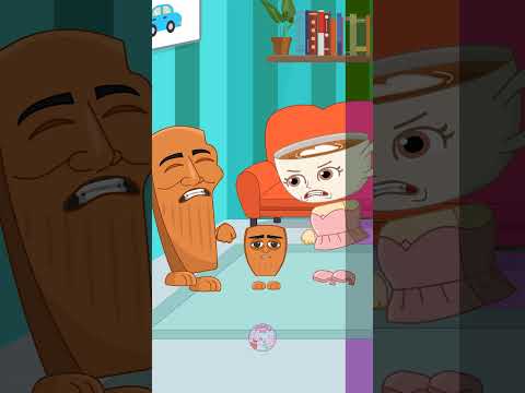Fighting over Baby, Sahur, and Cappuccino Causes Chaos  #brainrot  #animationmeme #funnycartoon
