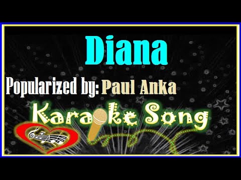 Diana  Karaoke Version by Paul Anka- Karaoke Cover