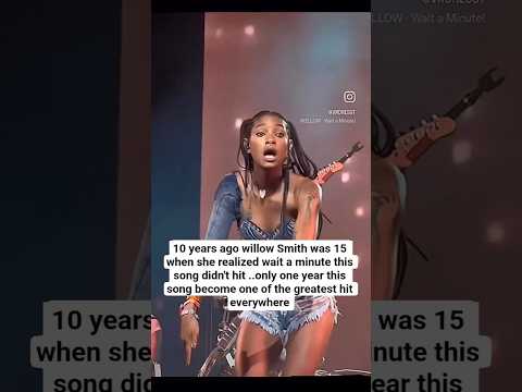 willow Smith wait a minute #willsmith #willow #willowsmith #short #shorts #viral #pop #music #parati