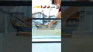 Testing random Lego items to see if they float… #lego