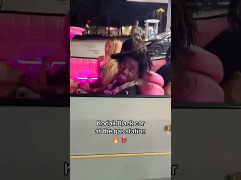 Kodak Black car at the gas station β½οΈ π #kodakblack #kodak