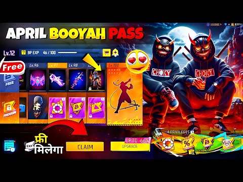 April 2025🔥 Booyah Pass Full Review | Next Month Booyah Pass Free Fire | Free Fire Next Booyah pass