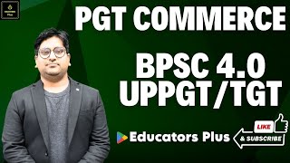BPSC 4.0 PGT Commerce BST/EPS #bpsctre4 #pgt_commerce #educators_plus