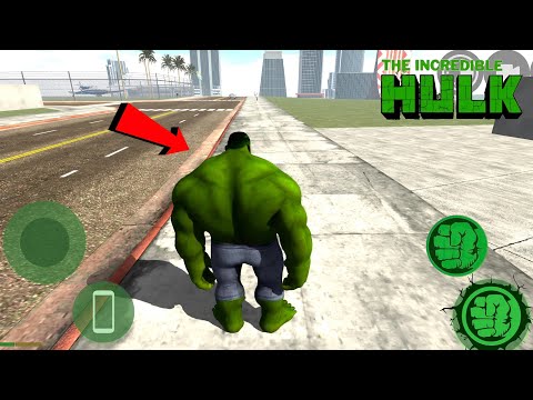 Hulk in Indian Bike Driving 3D ! hulk Character Code ?