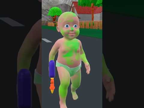 PAAGAL BABU 62 | चिंटू चिंकी की होली | Holi | cartoon | pagal beta | comedy video | cs bisht vines