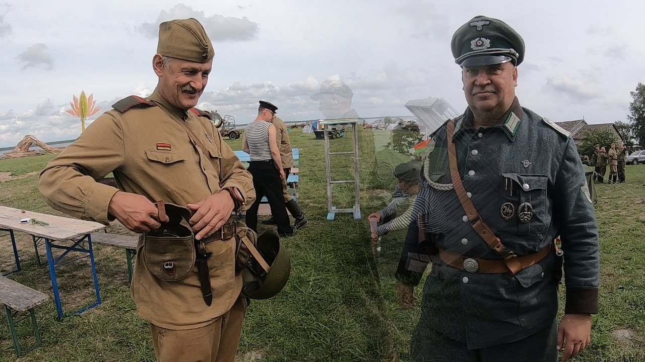 НА НАС НАПАЛИ НЕМЦЫ, НА ОСТРОВЕ ЕЛЕ ОТБИЛИСЬ.