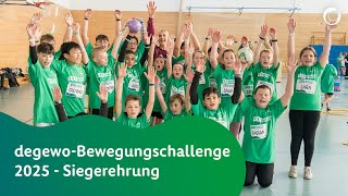 degewo-Bewegungschallenge 2025 - Siegerehrung