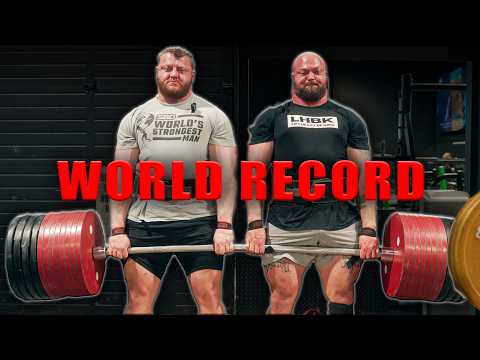 Breaking the POWERLIFTING WORLD RECORD!