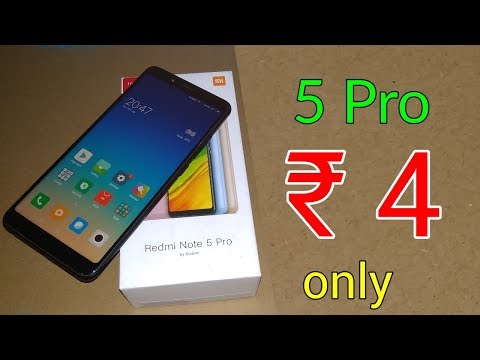 ₹ 4 only | Redmi Note 5 Pro only rs 4 | Latest Tricks
