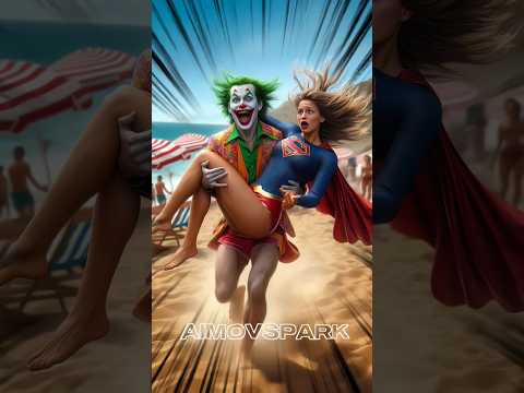 Jocker aur Supergirl ne kiya Spiderman ka murder ๐ช๐คฏ๐ฒ hua bawwal|| #shorts @AiFunOfficial#spiderman